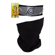 Kit Kakashi Balaclava + Bandana Pronta Entrega Top Premium