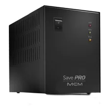 Estabilizador Mcm Save Pro 1500va Bivolt/115v Cor Preto