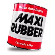 Massa Anti Ruido Maxi Rubber 1,3 Kg