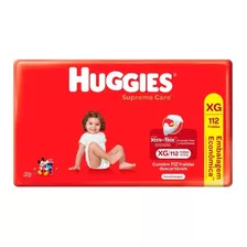 Fralda Infantil Descartável Huggies Supreme Care Xg 112 U