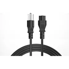 6 Ft 3 Prong Ac Laptop Power Cord Cable Para Dell Ibm Hp 