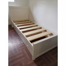 Cama Marinera De Madera 1 Plaza. Usada En Muy Buen Estado 