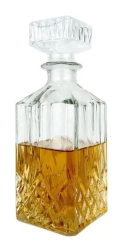 Garrafa Vidro Cristal Vinho Whisky Cachaça Pinga Licor Agua