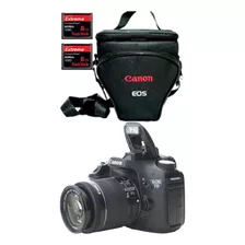 Canon 7d + 18-55mm Stm + 2 Cartões + Bolsa + Leitor