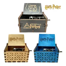 Caja Musical Harry Potter (hedwig) Hogwarts Quidditch Madera