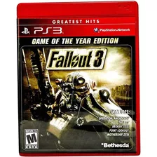 Jogo Do Ano Da Edição Fallout 3 Playstation 3 Ps3