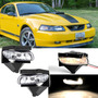 Front Bumper Grille Grill For 05-09 Ford Mustang Gt Mode Oab