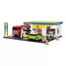 Brinquedo Mini Posto De Gasolina Infantil Poliposto Poliplac