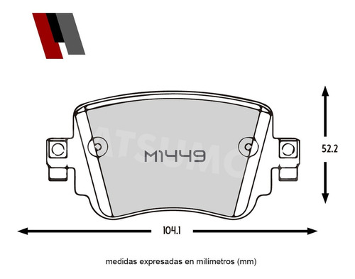 Pastillas De Freno Trasera Volkswagen Caddy Iv Box 1.4 2015 Foto 3