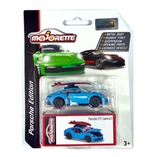 Miniatura Porsche 911 Carrera S 1:60-1:64 Majorette Azul