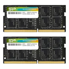 Memorias Ram Ddr4 Portatil 16gb 2x8gb Sp 2666 Mhz 16 Gb 2x8