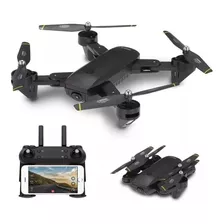 Drone Dm107s Doble Cámara 2mp Wifi Plegable + Doble Bateria