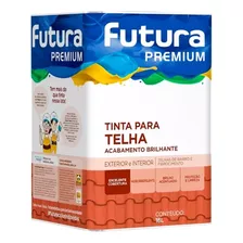 Tinta Para Telha Brilhante Base De Agua Futura 18 L Cores