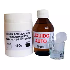 Resina Acrílica Conserto Carcaça Notebook 150g + 100ml