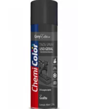 Tinta Spray Chemicolor Uso Geral Grafite 400 Ml