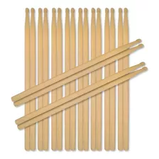 Baqueta Palillos De Bateria Pack X10 Pares 5a 5b