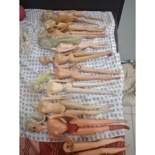 Lote De Bonecas Barbie Para Conserto Retirada De Peças 