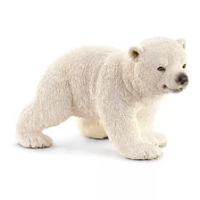 Schleich Oficial Oso Polar Cría Animales Salvajes