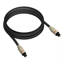 Cable De Fibra Óptica Para Audio Digital 2m Barra De Sonido