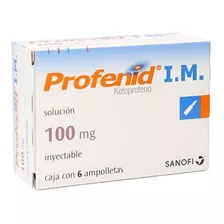 Profenid I.m 100 Mg Caja Con 6 Ampolletas