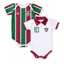 Kit 2 Bodies De Bebê Do Fluminense