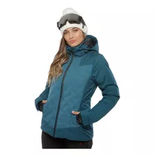 Campera De Mujer Umay Montagne De Pluma Impermeable Cts