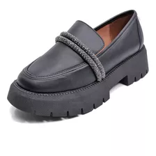 Mocasín Chunky Negro Vizzano 