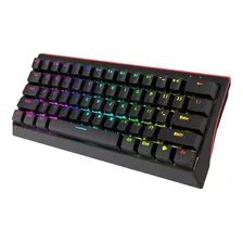 Teclado Gamer Mecanico Marvo Kg962 Rainbow 60% Switch Blue 