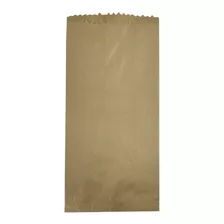 Bolsa De Papel Kraft Panaderia N° 7 X1000 17,5x36x7