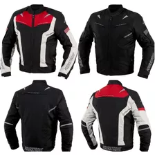 Campera Moto Impemeable Four Stroke Protecciones Ventilada