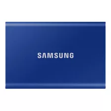 Disco Sólido Externo Samsung T7 Mu-pc2t0t 2tb Azul