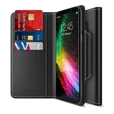 Funda Cartera Maxboost Cuero Pu P/samsung Galaxy S8 Plus