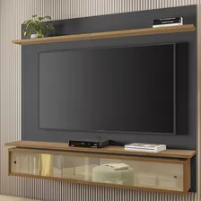 Painel Para Tv Até 65 Polegadas Preto/freijó Trend Nt1200 Cor Preto