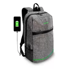 Mochila Bolsa Antifurto Baibu Usb Notebook Impermeável