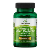 Probiotico Ultimate 16 Strain Con Fos/swanson/