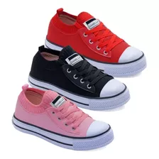 Tênis Original Star Confortável Tênis Meia Combo 3 Pares