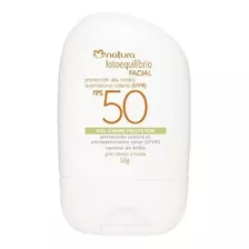 Natura Bloqueador Facial Gel Crema Anti Brillo Fps 50