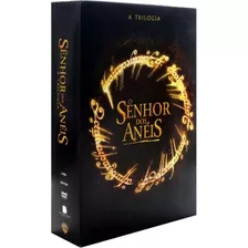 Box Trilogia Senhor Dos Anéis 3 Dvds Originais Lacrado 2003