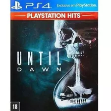 Until Dawn Ps4 Mídia Fíisica Novo 100% Em Português Lacrado