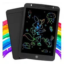 Lousa Mágica Tela 12 Lcd Tablet Infantil De Escrita Colorida Cor Rosa