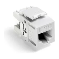 Conector De Puerto Rapido Extremo Leviton 61110-bw6, Blanco