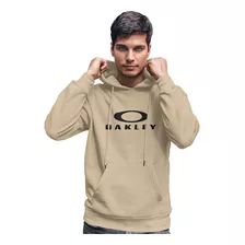 Casaco De Frio Moletom Oakley Tecido Premium Blusa Estampada