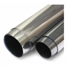 Papel Ahumado Titanium 3% Espejo 0.50cm De Ancho (5metros)