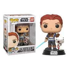 Funko Pop Cal Kestis & Bd-1 #337 Star Wars Caja Detalles