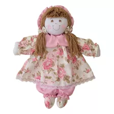 Boneca Pano Camponesa Sortidas 38cm Brinquedo Decoração Bebê