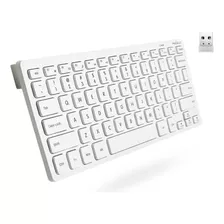 Macally 2.4g Teclado Inalámbrico Pequeño - Teclado De Comput