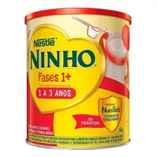 Kit C/2 Fórmula Infantil Ninho Fases 1+ Nestlé 1a3 Anos 800g