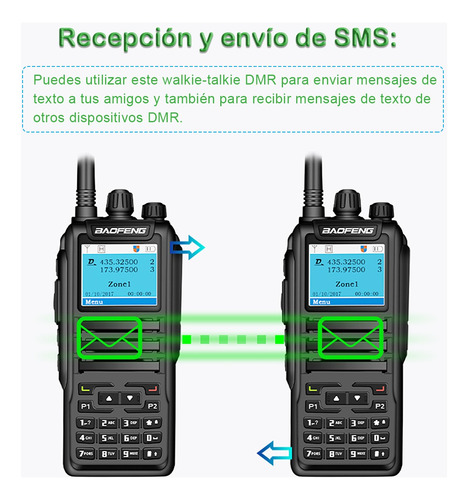 Radio Baofeng Digital Analgico Open Gd77 U/vhf +car Charger Foto 6