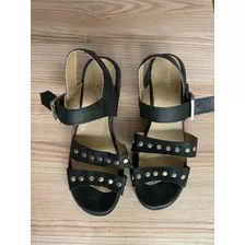 Sandalias De Eco Cuero - Dama T39