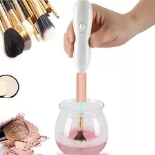 Limpiador De Brochas De Maquillaje Eléctrico.